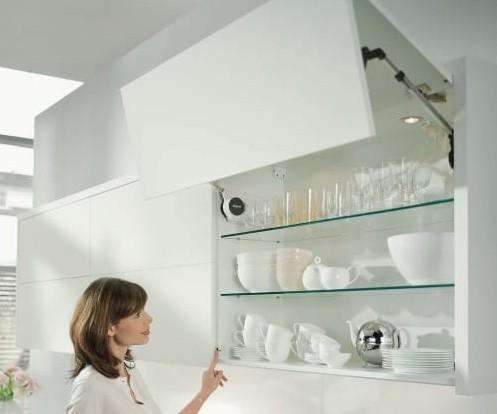 Складной подъемный механизм AVENTOS HF Blum для кухонных шкафов Алматы