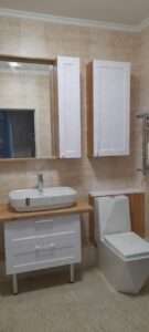 Встроенный шкаф для инсталляции в туалете, мебель для санузла Алматы